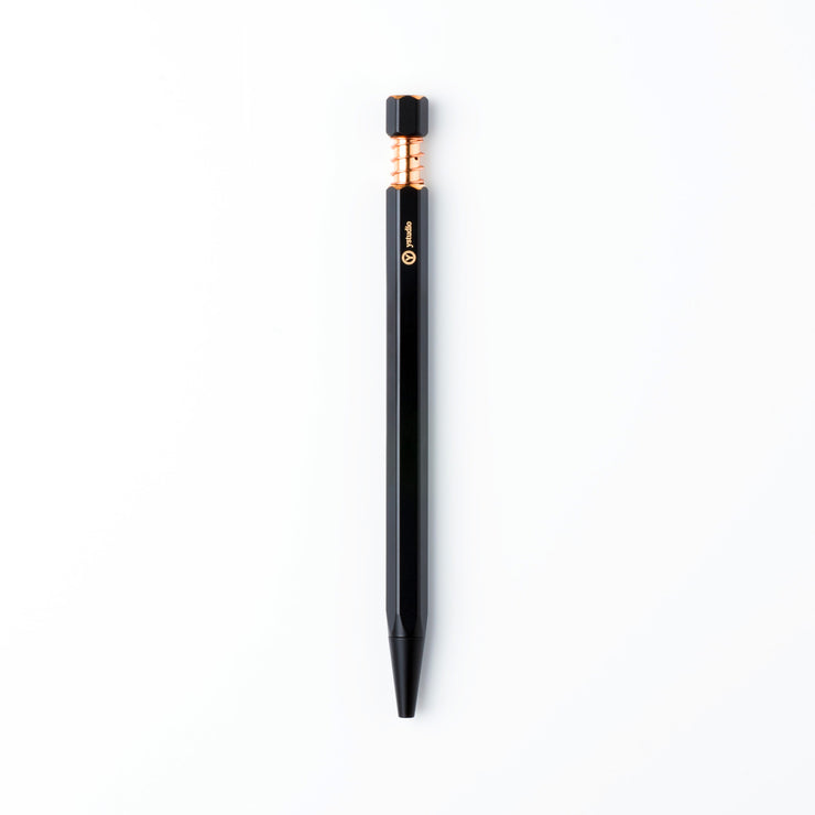 Classic Revolve-Spring Ballpoint Pen(Black)