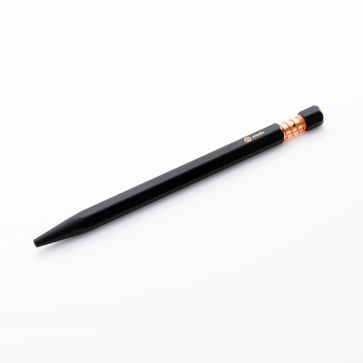 Classic Revolve-Spring Ballpoint Pen(Black)