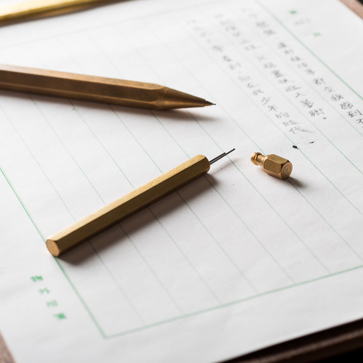 Classic Reflect-Pencil lead box(Brass)