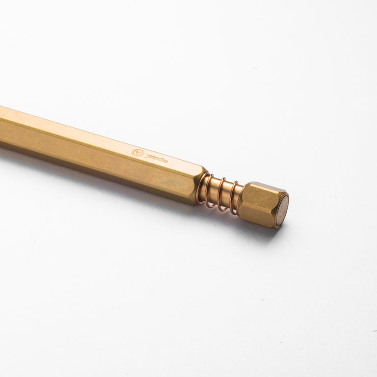 Classic Revolve-Spring Ballpoint Pen(Brass)