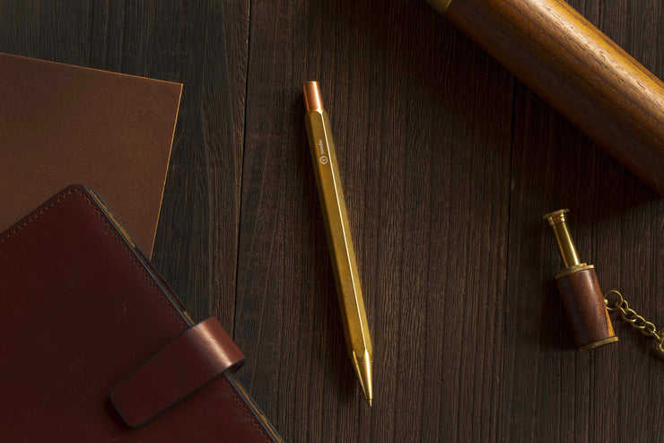 Classic Revolve-Mechanical Pencil(Brass)